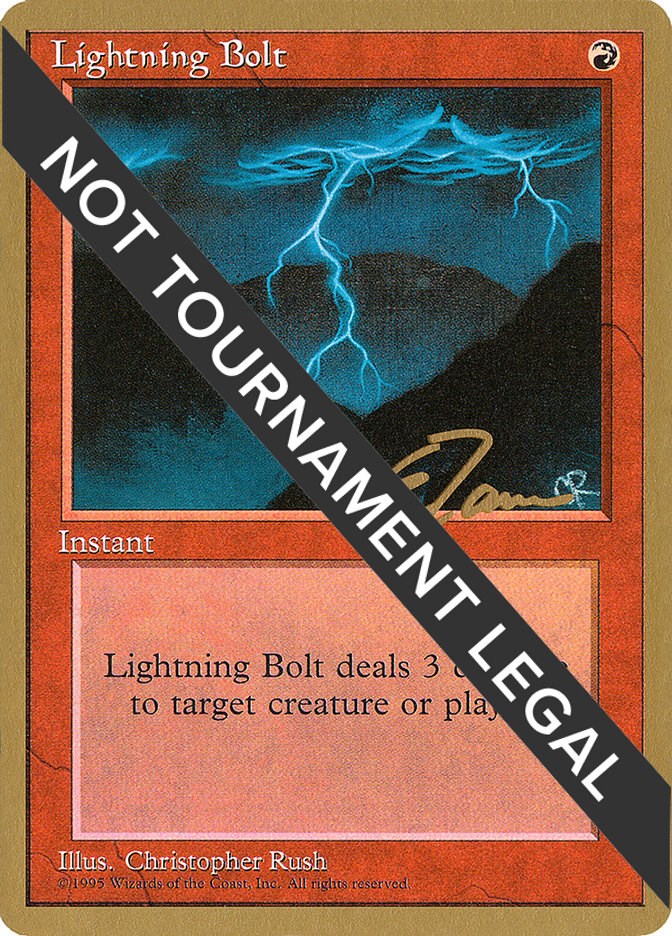 Lightning Bolt - 1996 Eric Tam (4ED)