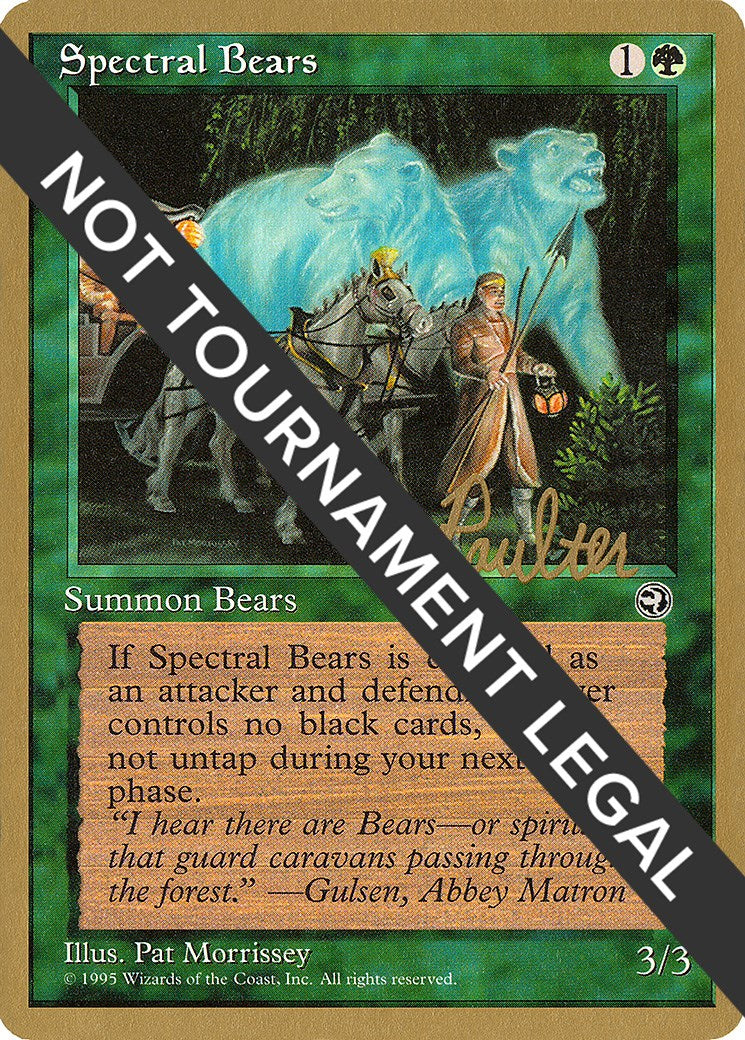 Spectral Bears - 1996 Preston Poulter (HML)