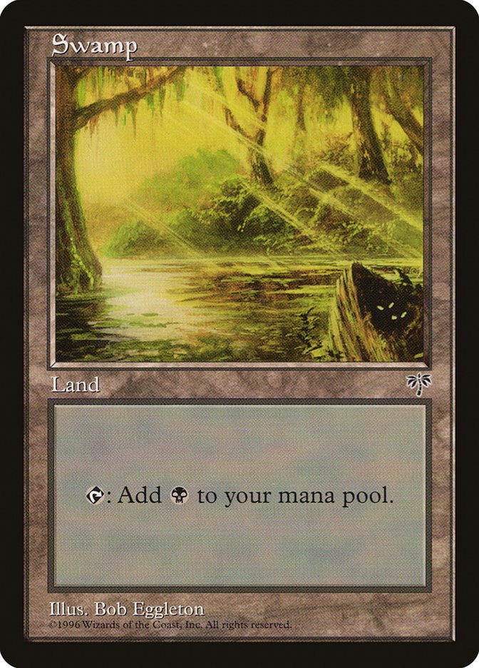 Swamp (Eyes in Log)