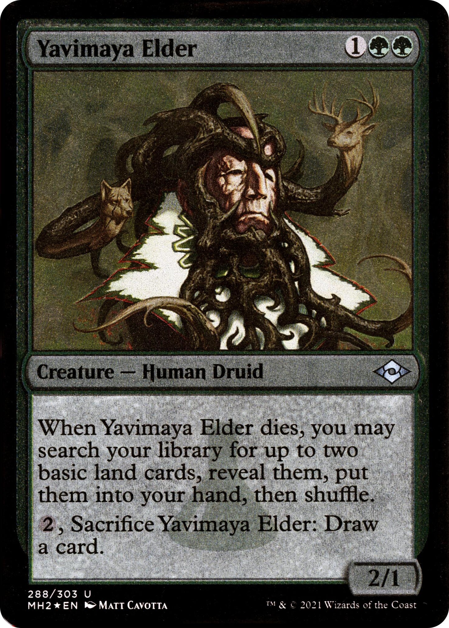 Yavimaya Elder (Foil Etched)