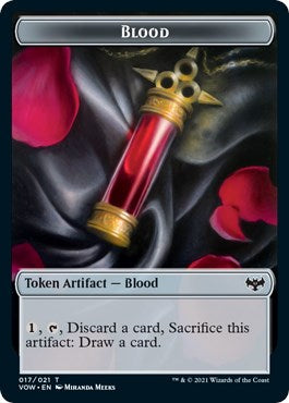 Blood // Vampire (007) Double-Sided Token