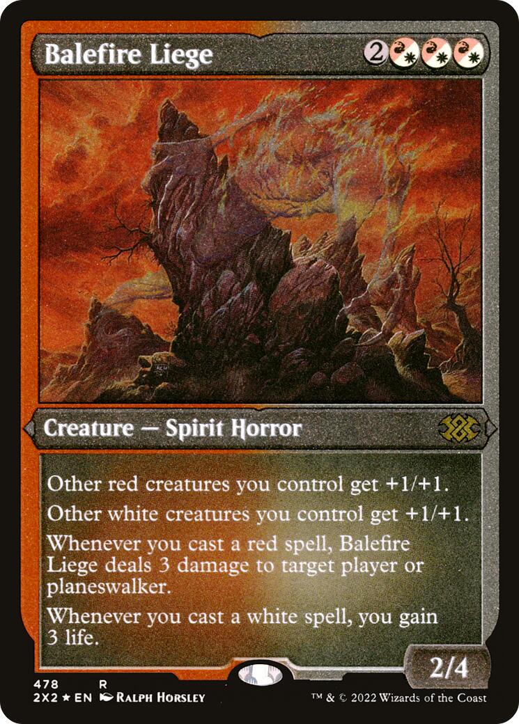 Balefire Liege (Foil Etched)