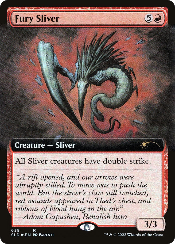 Fury Sliver (Extended Art)