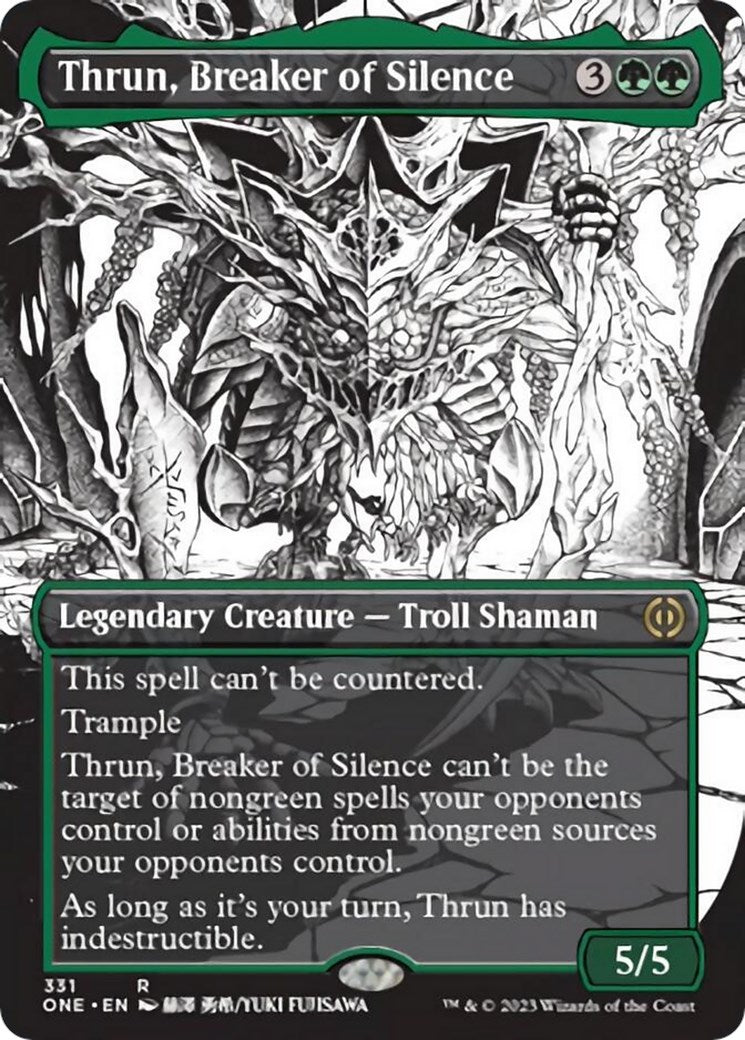 Thrun, Breaker of Silence (Borderless)
