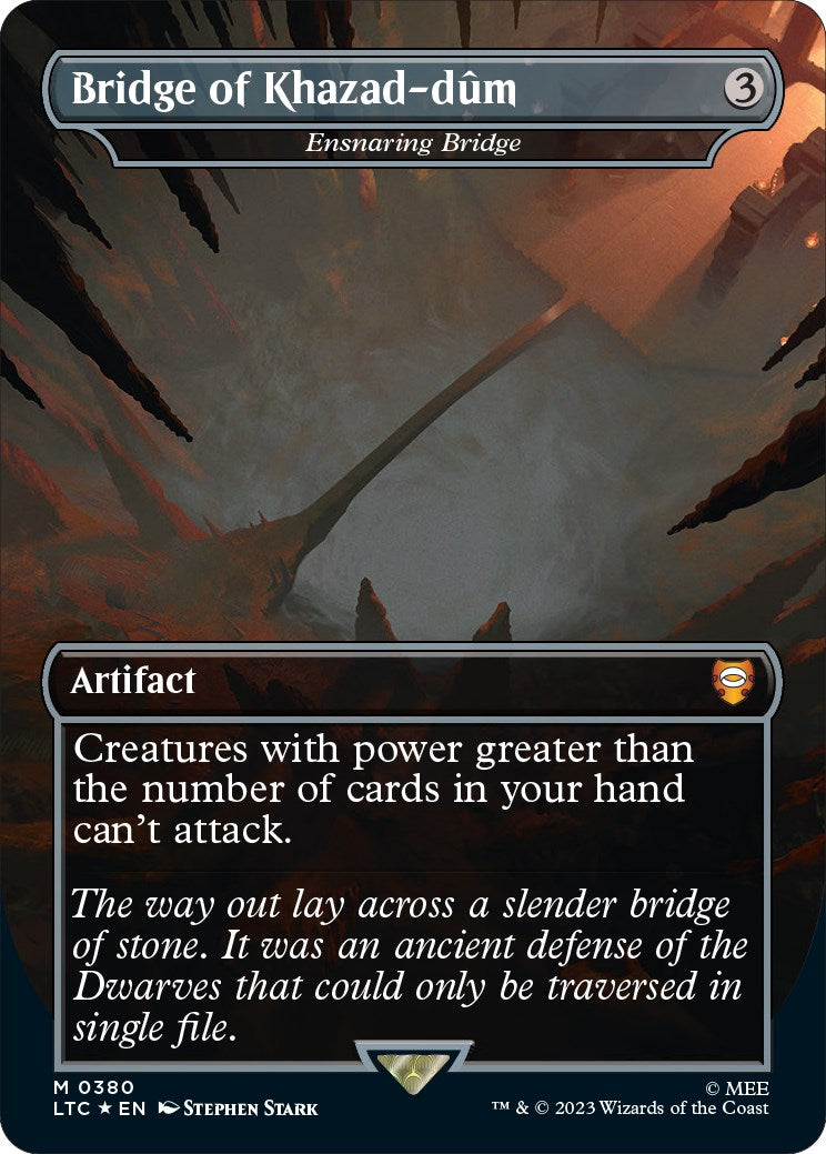Bridge of Khazad-dum - Ensnaring Bridge (Surge Foil)