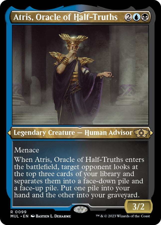 Atris, Oracle of Half-Truths (Foil Etched)