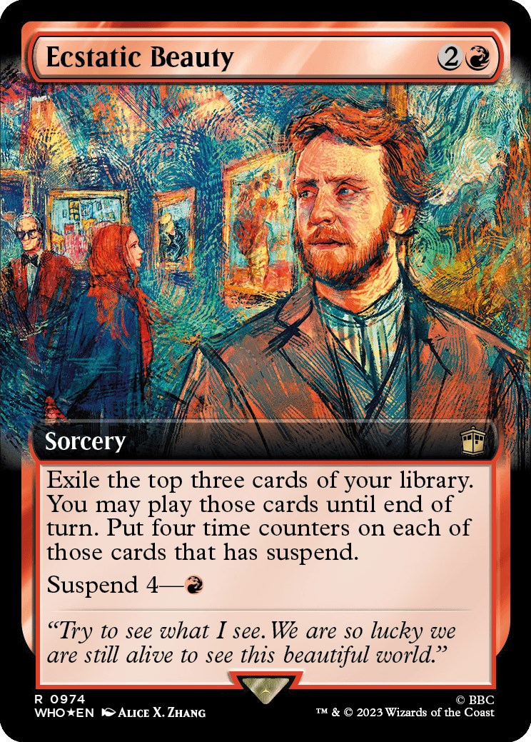 Ecstatic Beauty (Extended Art) (Surge Foil)