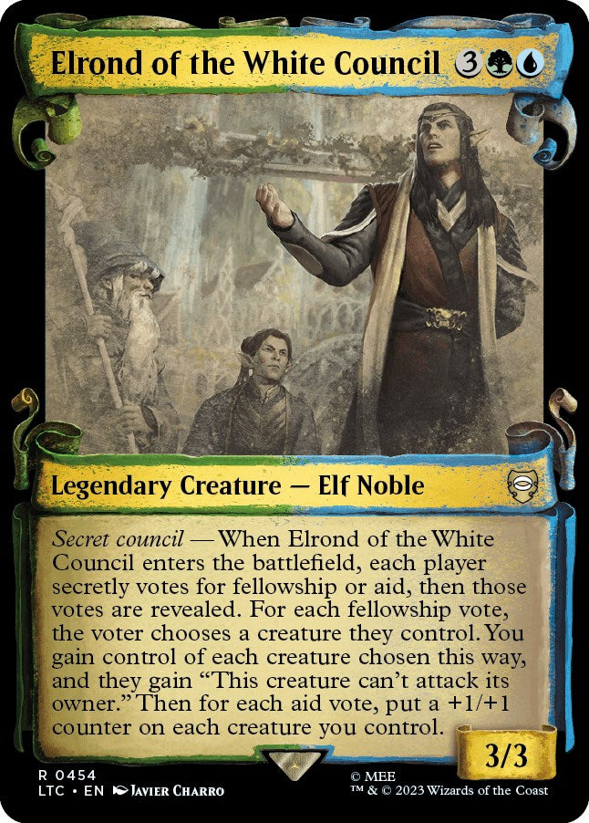 Elrond of the White Council (Showcase Scrolls)