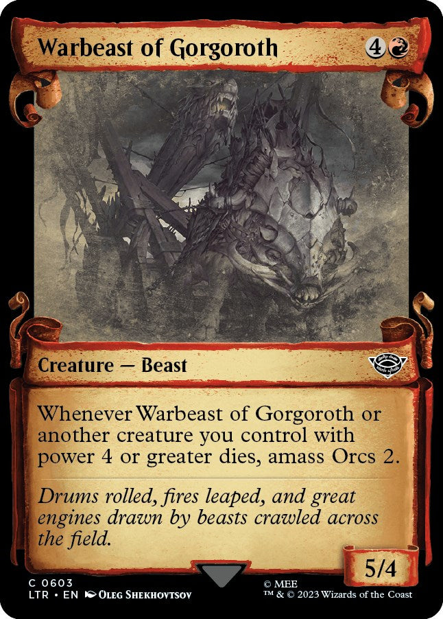 Warbeast of Gorgoroth (Showcase Scrolls)