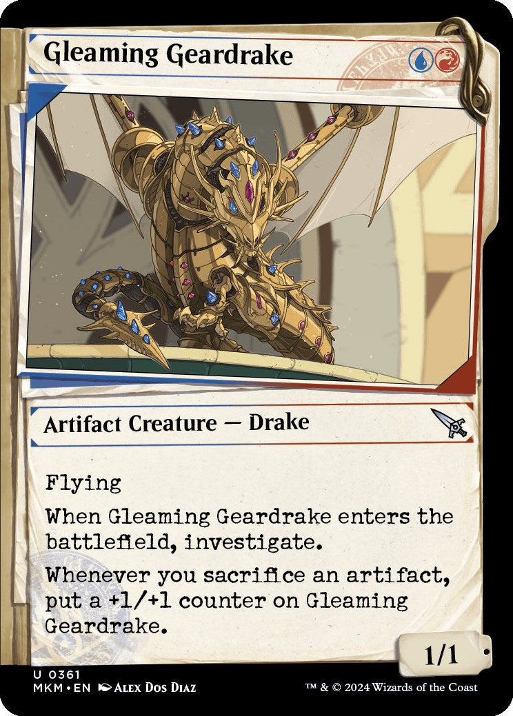 Gleaming Geardrake (Showcase)