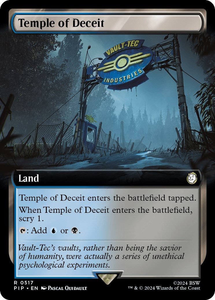Temple of Deceit (Extended Art)