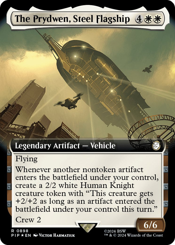 The Prydwen, Steel Flagship (Extended Art) (Surge Foil)