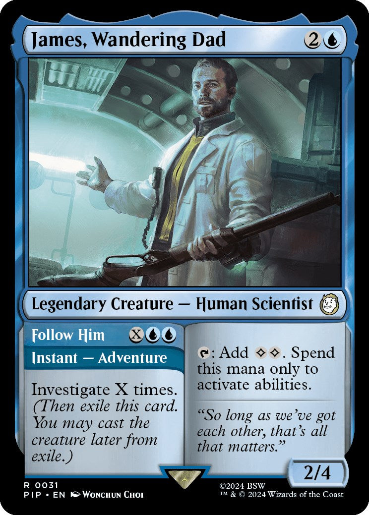 James, Wandering Dad