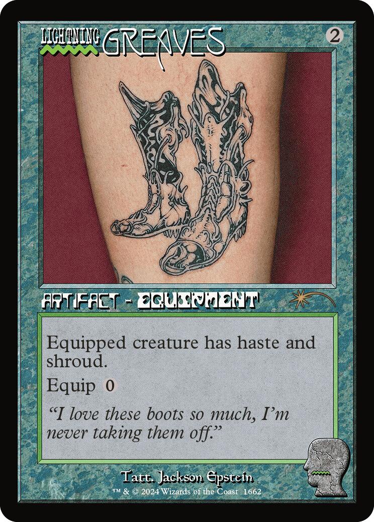 Lightning Greaves (1662)