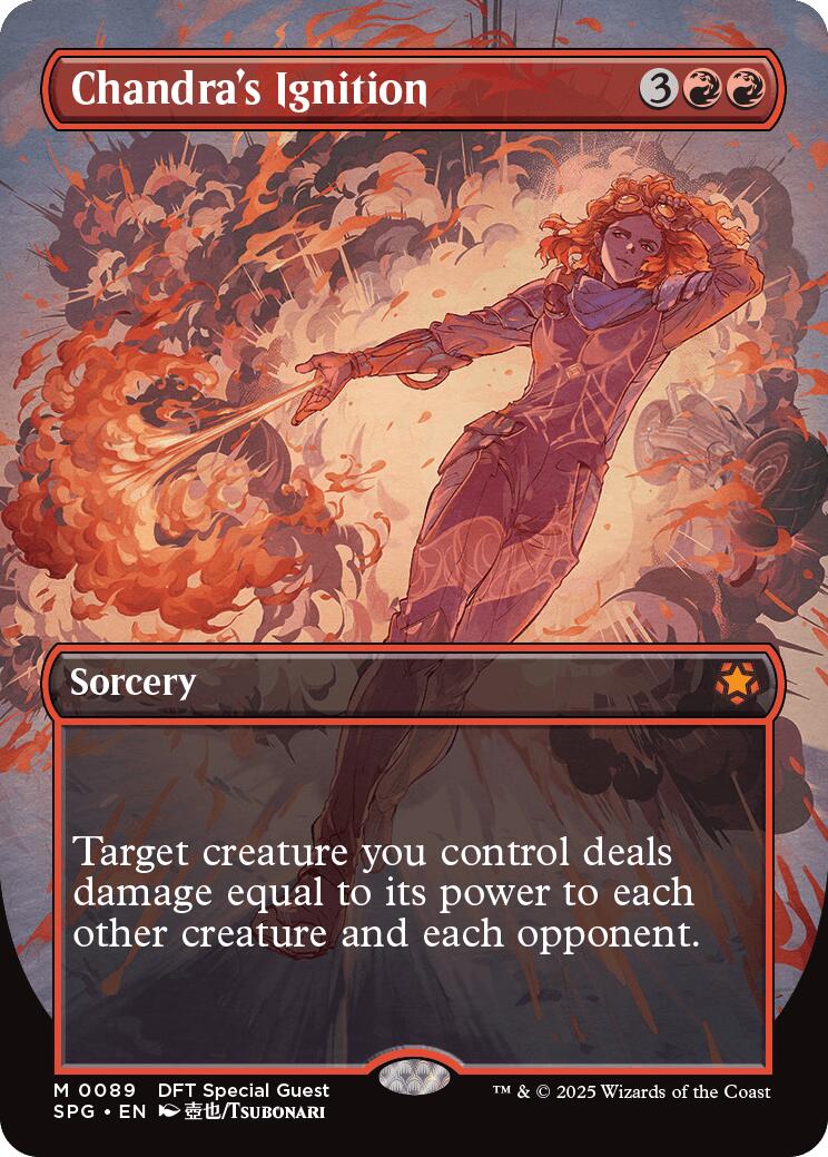 Chandra's Ignition (Borderless)