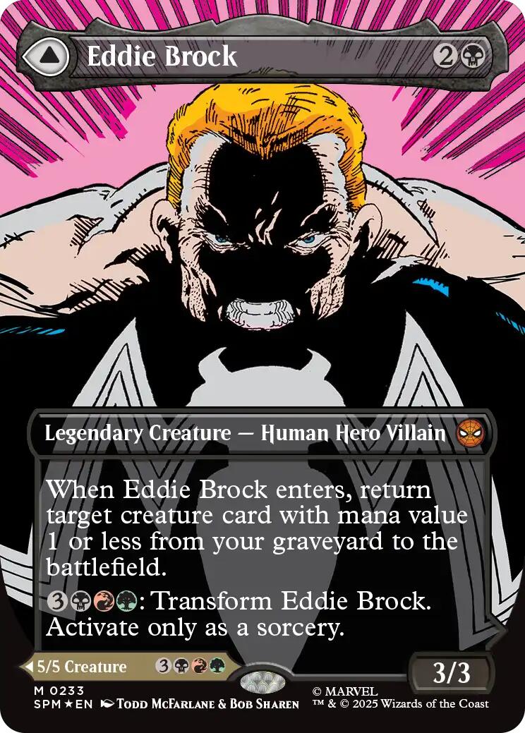 Eddie Brock (0233) (Borderless)