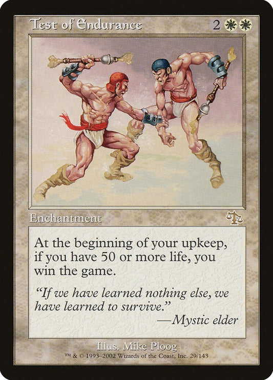 Test of Endurance [JUD - 29]