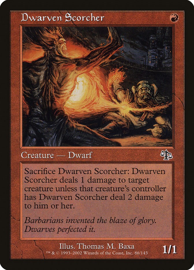 Dwarven Scorcher [JUD - 86]