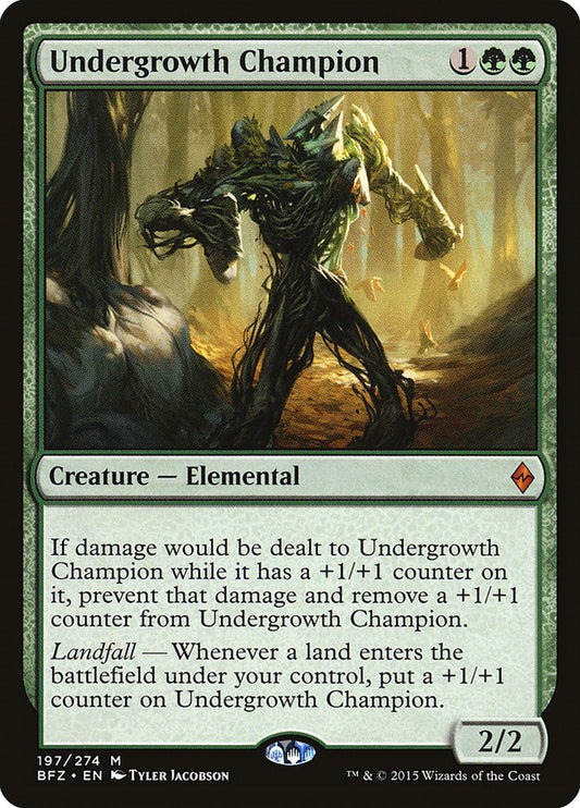 Undergrowth Champion