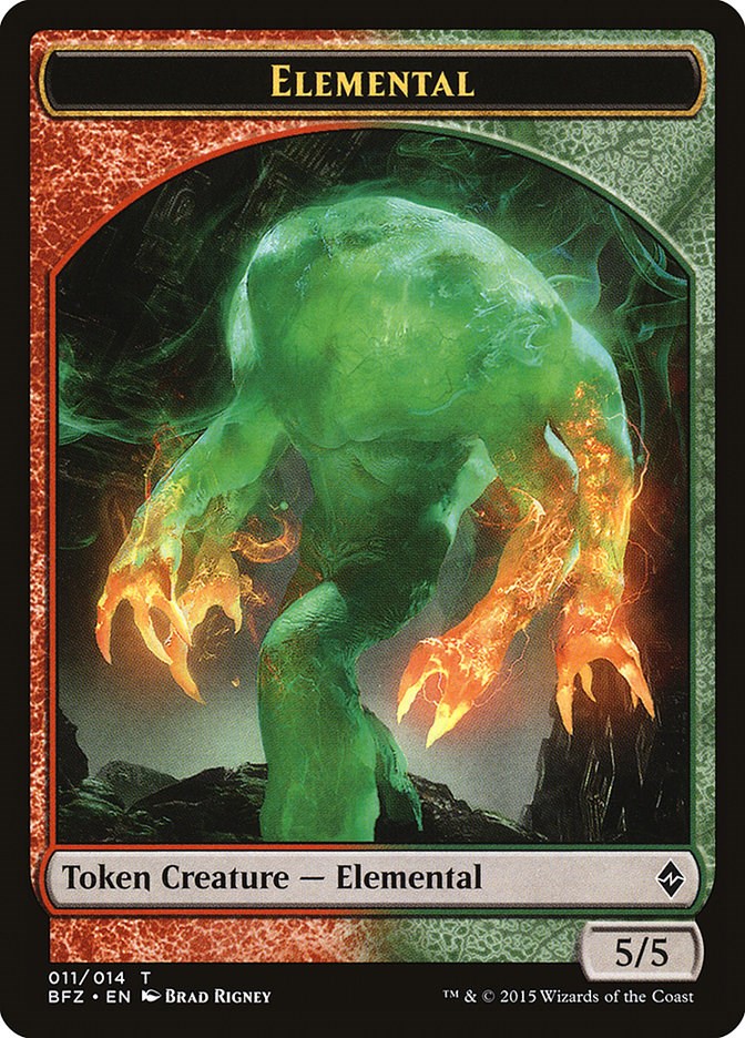 Elemental Token (011) [BFZ - 11]