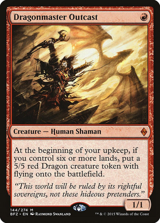 Dragonmaster Outcast [BFZ - 144]