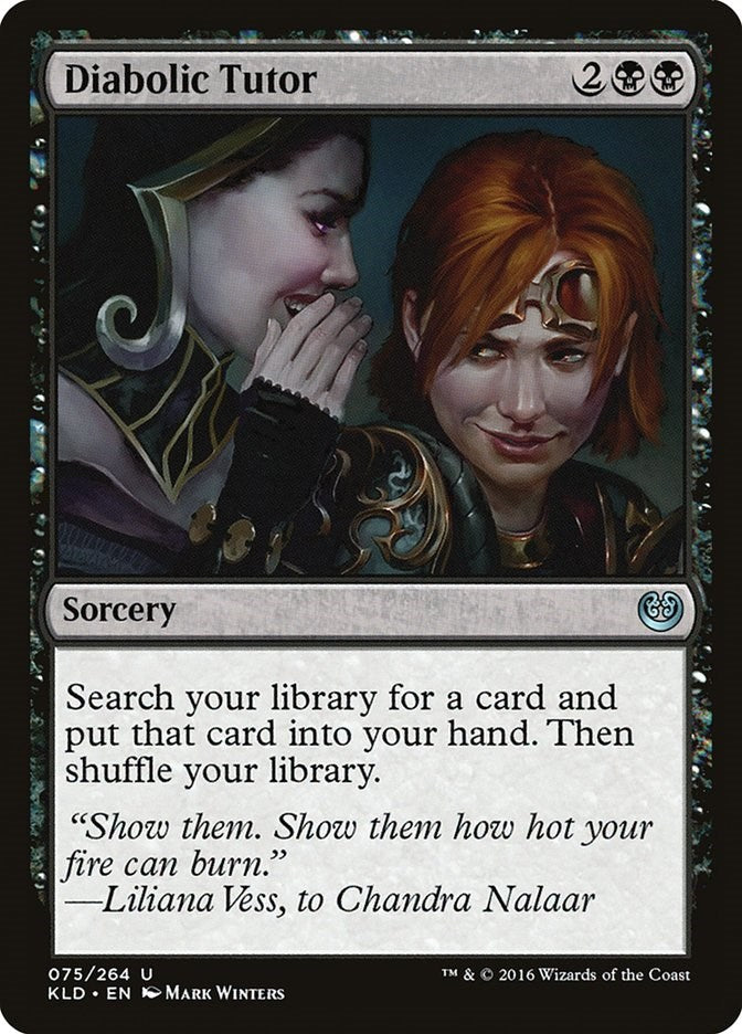 Diabolic Tutor [KLD - 75]