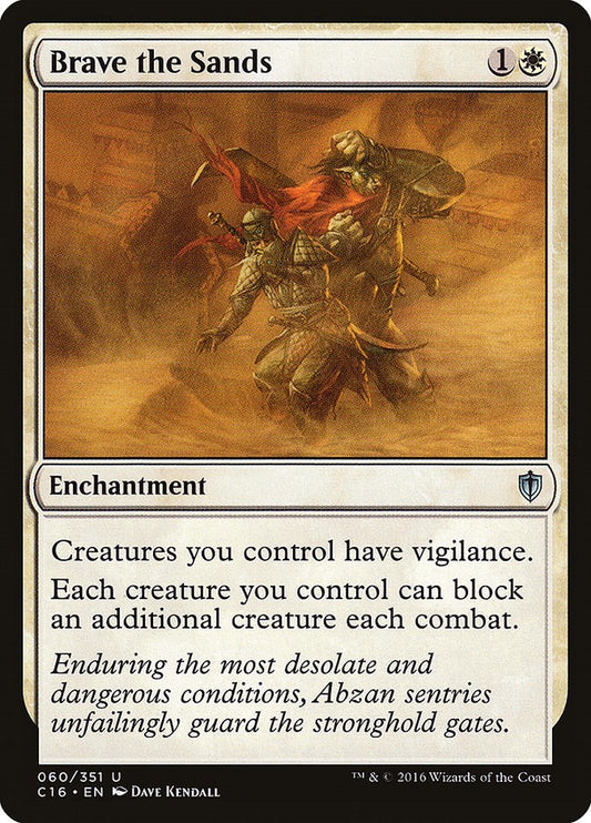 Brave the Sands [C16 - 60]