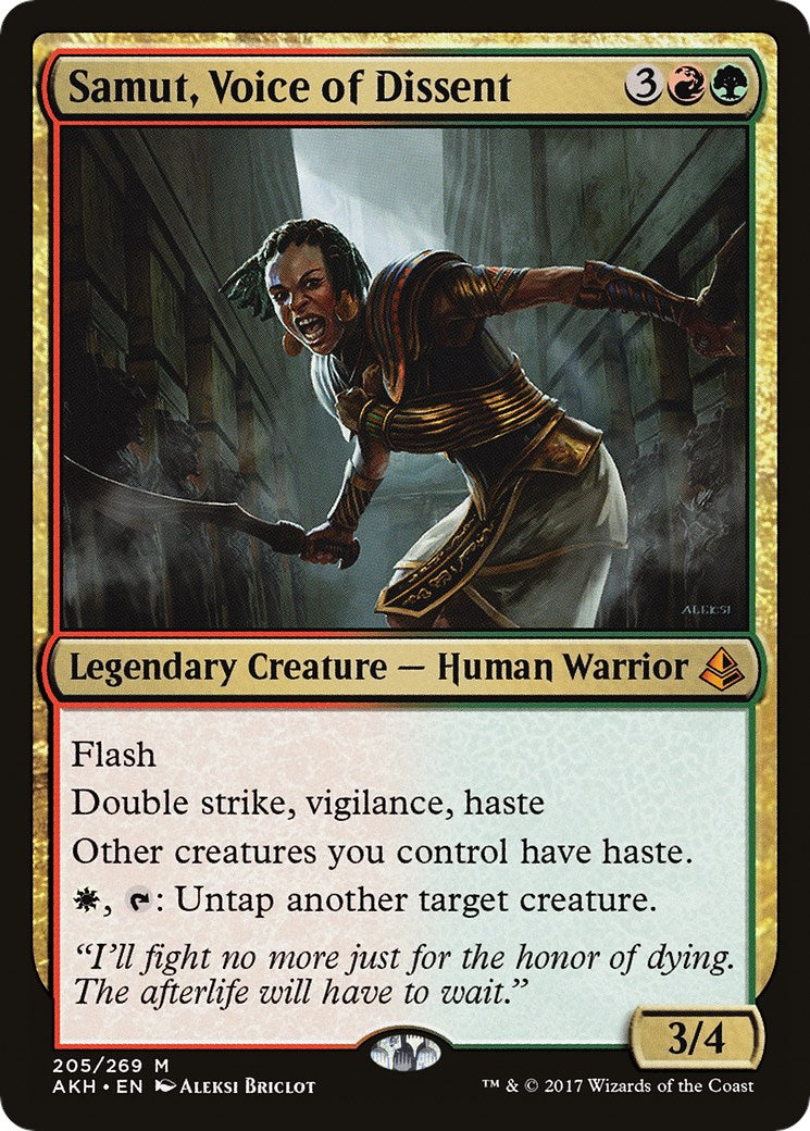 Samut, Voice of Dissent [AKH - 205]