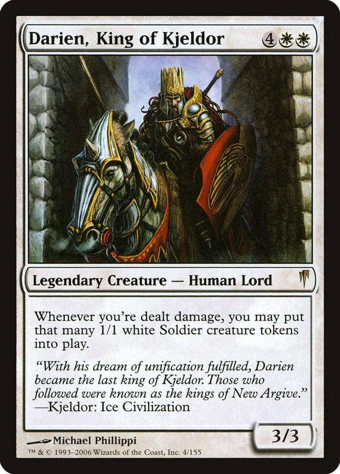 Darien, King of Kjeldor [CSP - 4]