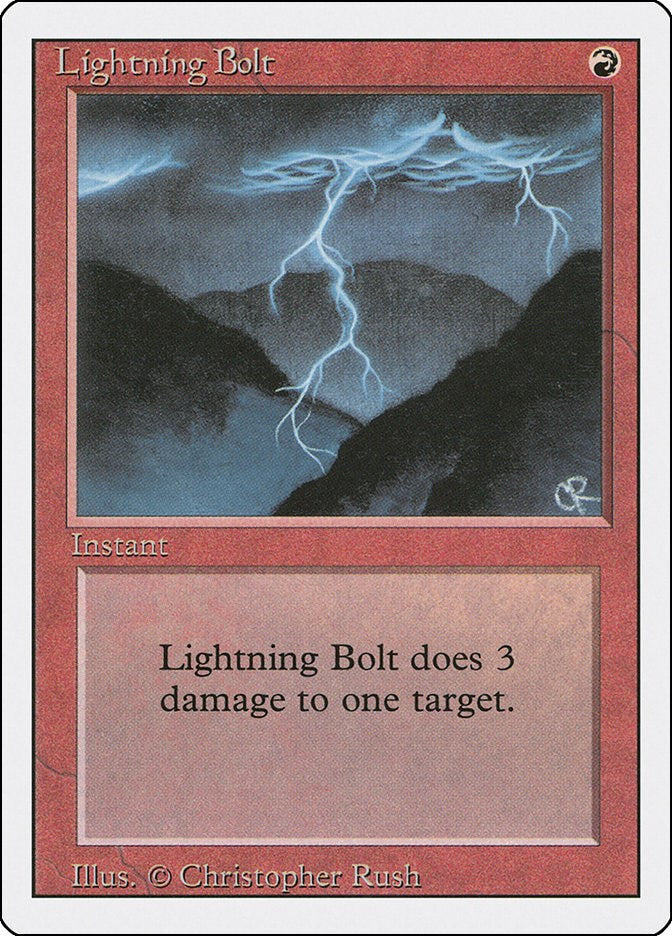 Lightning Bolt [3ED - N/A]
