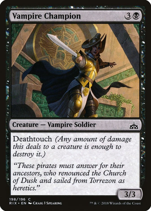 Vampire Champion [RIX - 198]