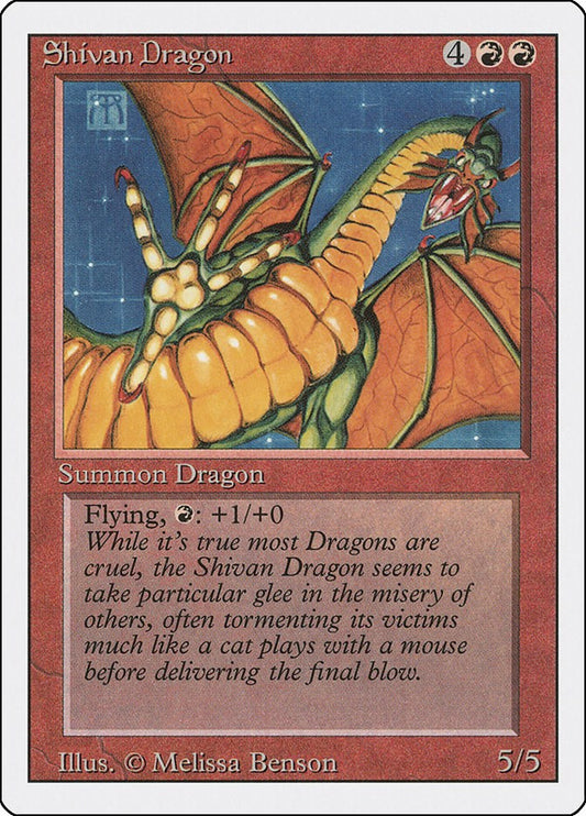 Shivan Dragon [3ED - N/A]