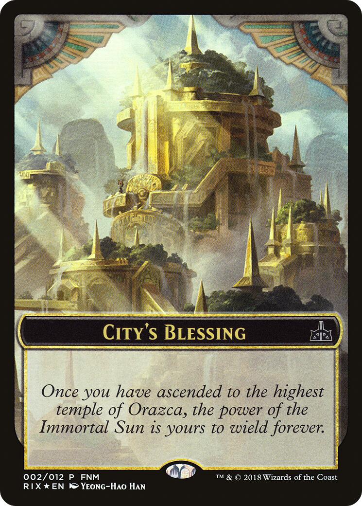 City's Blessing // Elemental Double-Sided Token [FNM - 2]