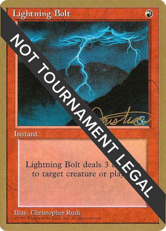 Lightning Bolt - 1996 Mark Justice (4ED)
