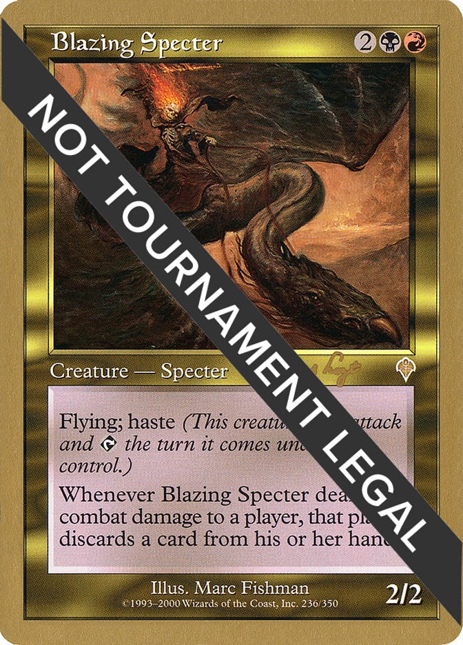 Blazing Specter - 2001 Tom van de Logt (INV)