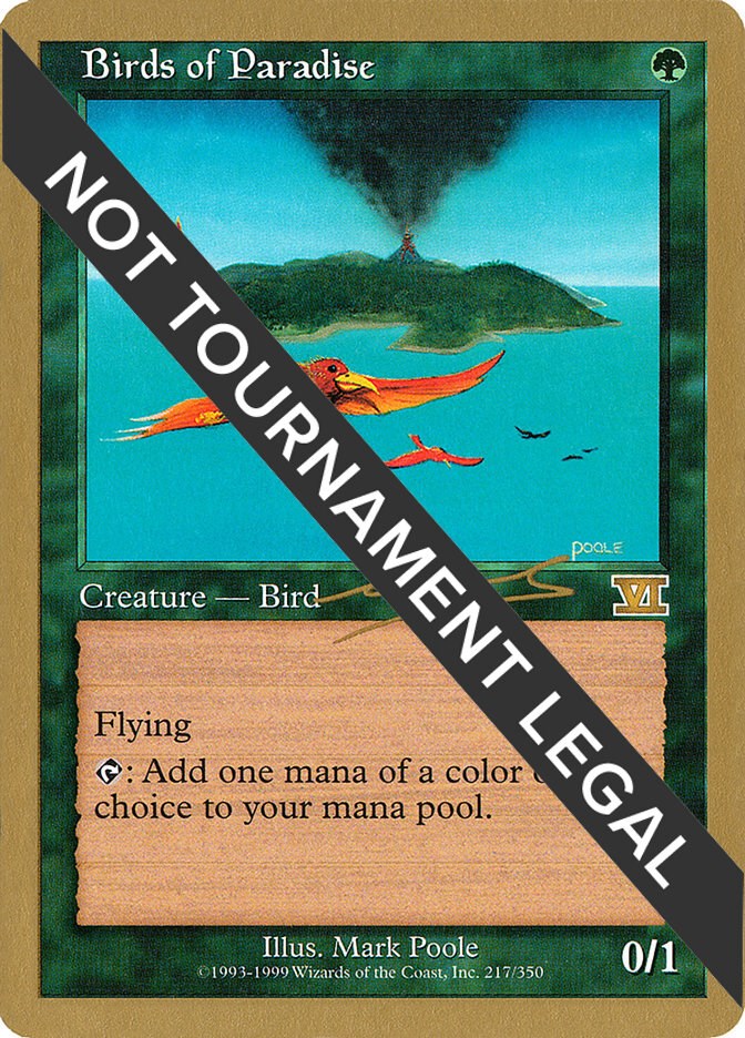 Birds of Paradise - 2000 Nicolas Labarre (6ED)