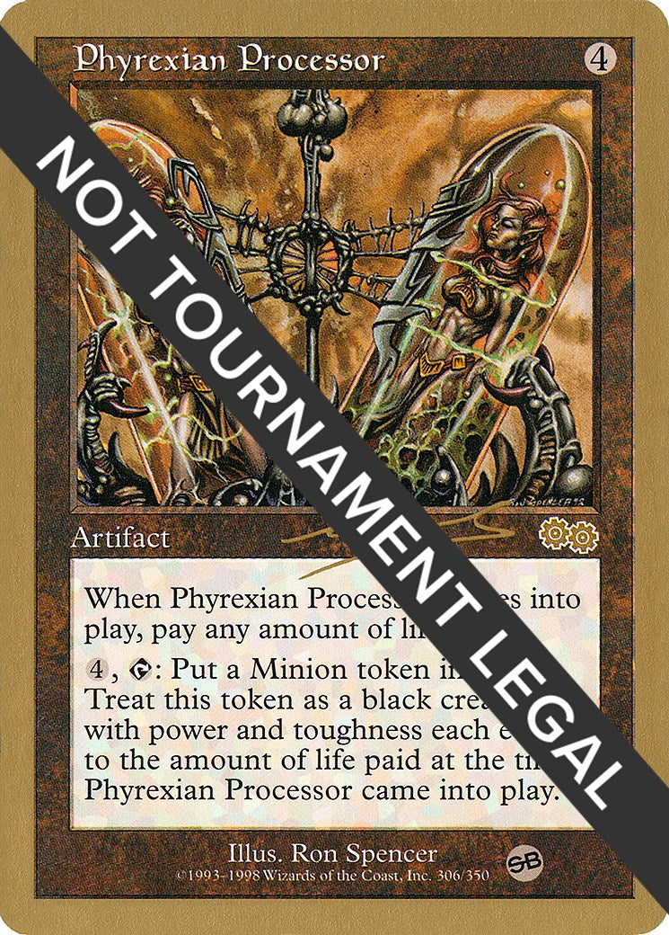 Phyrexian Processor - 2000 Nicolas Labarre (USG) (SB)