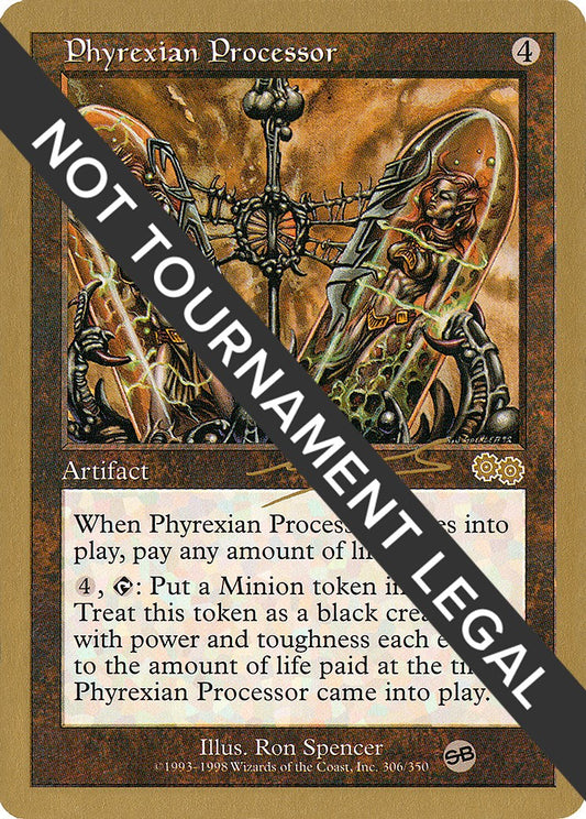 Phyrexian Processor - 2000 Nicolas Labarre (USG) (SB)