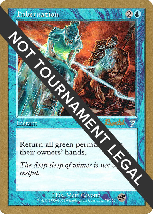 Hibernation - 2001 Alex Borteh (7ED) (SB)