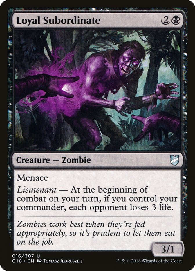 Loyal Subordinate [C18 - 16]