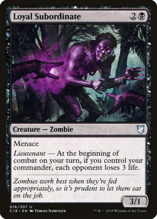 Loyal Subordinate [C18 - 16]