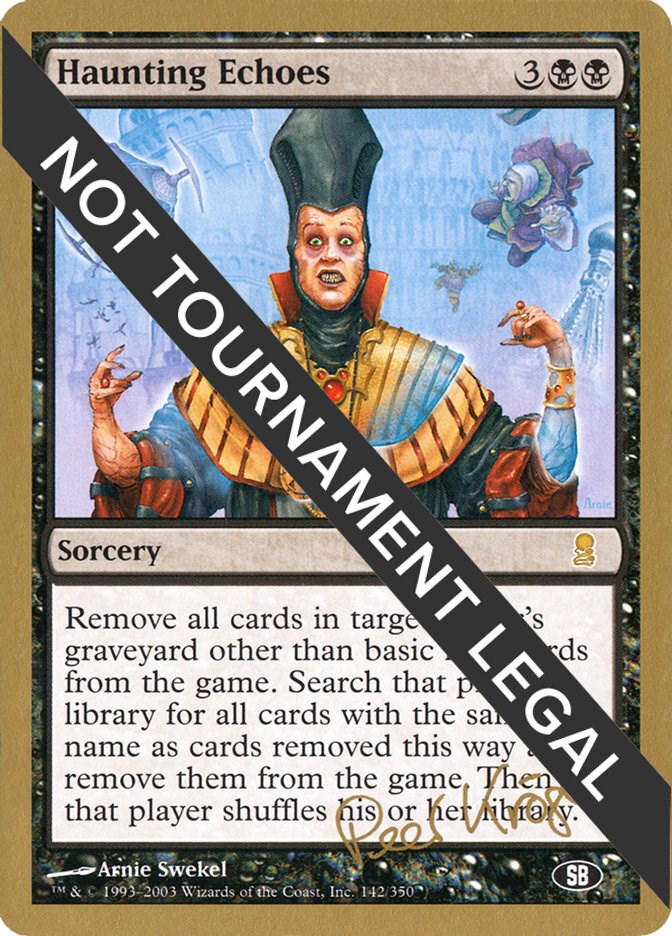 Haunting Echoes - 2003 Peer Kroger (JUD) (SB)