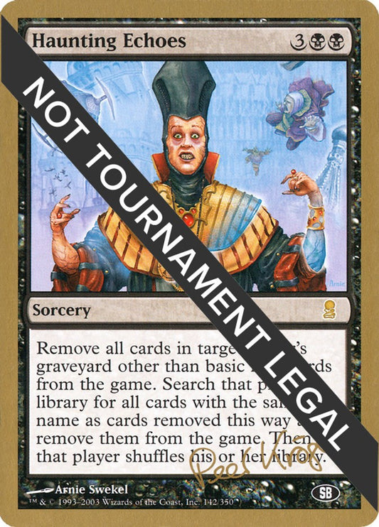 Haunting Echoes - 2003 Peer Kroger (JUD) (SB)