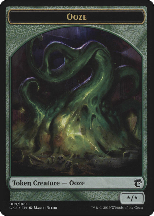 Ooze // Frog Lizard Double-Sided Token [GK2 - 9 // 6]