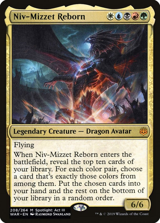 Niv-Mizzet Reborn [WAR - 208]