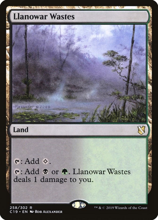 Llanowar Wastes [C19 - 258]