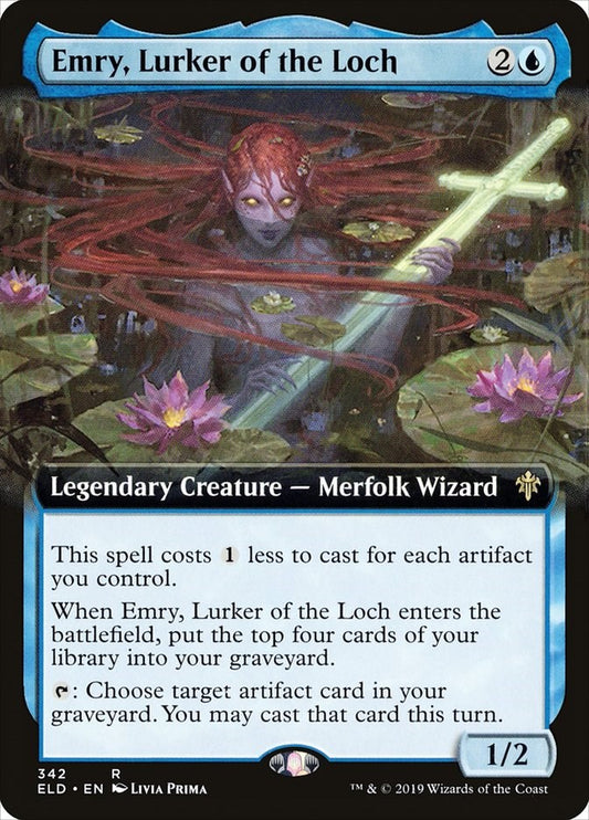 Emry, Lurker of the Loch (Extended Art) [ELD - 342]