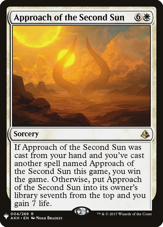 Approach of the Second Sun [LIST - 4]