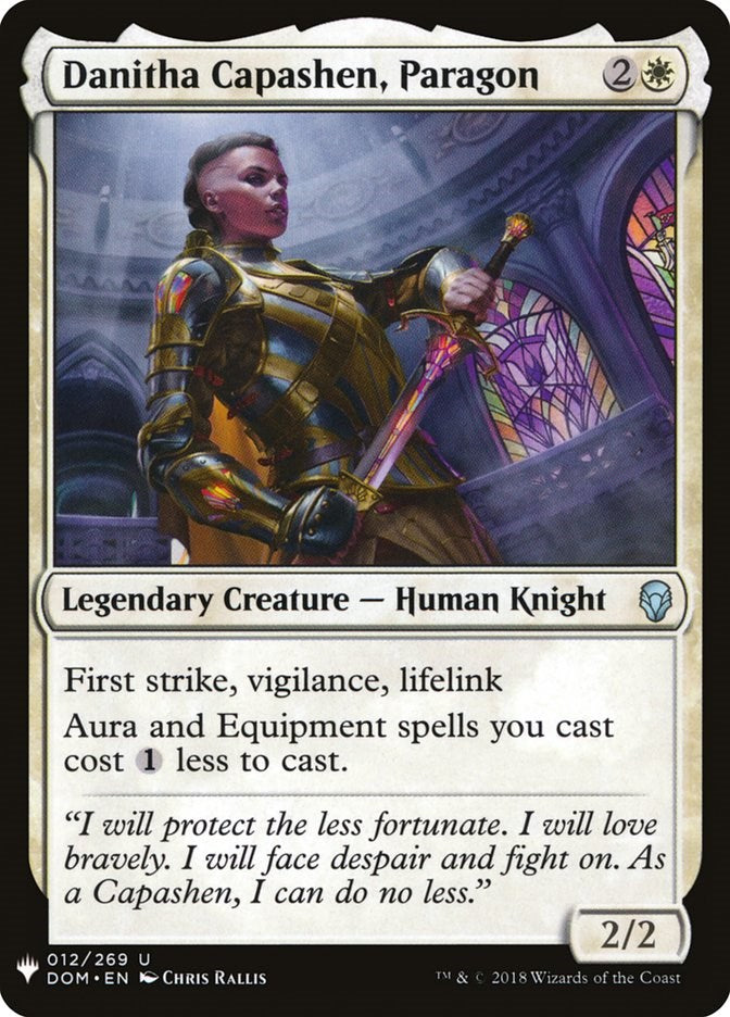 Danitha Capashen, Paragon [LIST - 12]