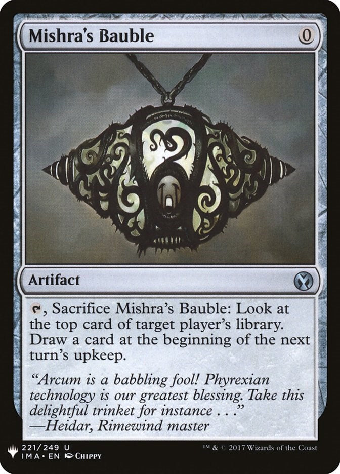 Mishra's Bauble [LIST - 221]